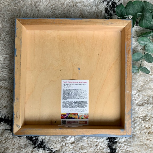 ❗️Sold❗️On the Michigan Wine Trail By Stephanie Schlatter • Woodblock Giclée - Picture 6 of 14